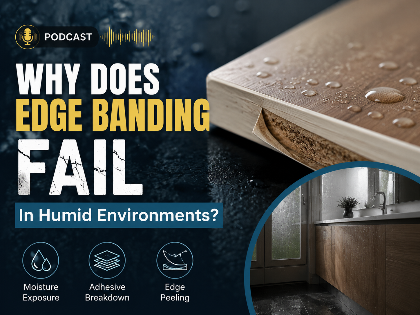 Why Does Edge Banding Fail in Humid Environments?