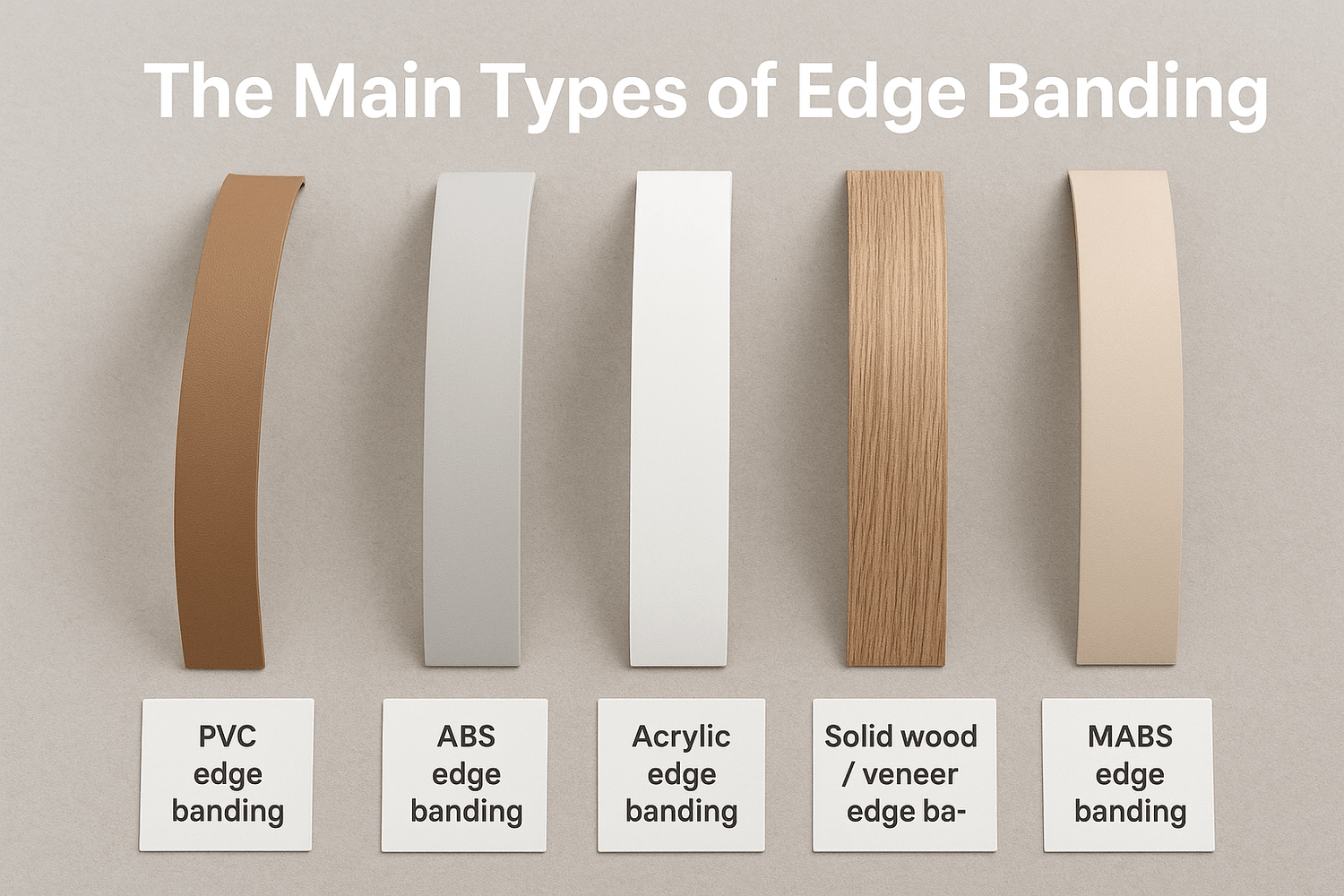 What Is Edge Banding? - CT Edge Band Supply, Inc