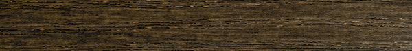Stevens Aliso edge banding strip in dark brown with a natural woodgrain pattern