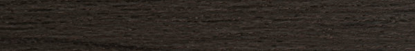 Tafisa Salt of The Earth edge banding strip in very dark brown with a natural woodgrain pattern
