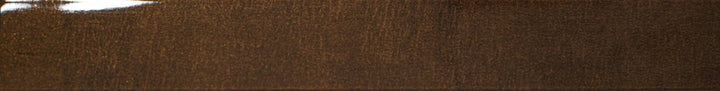 Alvic Cuzco Oro High Gloss edge banding strip in copper-gold brown with a glossy metallic sheen