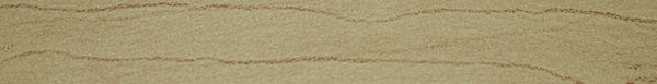 Prism Hardrock Maple edge banding strip in pale sandy beige with fine wavy woodgrain lines