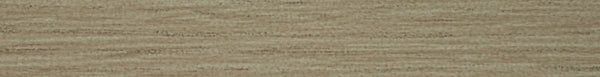 Flat strip of Wilsonart Light Taupe Brown Woodgrain edge banding showing a natural woodgrain pattern