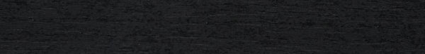 Shinnoki Raven Oak edge banding strip in black oak with a natural woodgrain pattern
