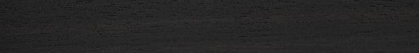 Shinnoki Shadow Eucalyptus edge banding strip in black with a natural woodgrain pattern
