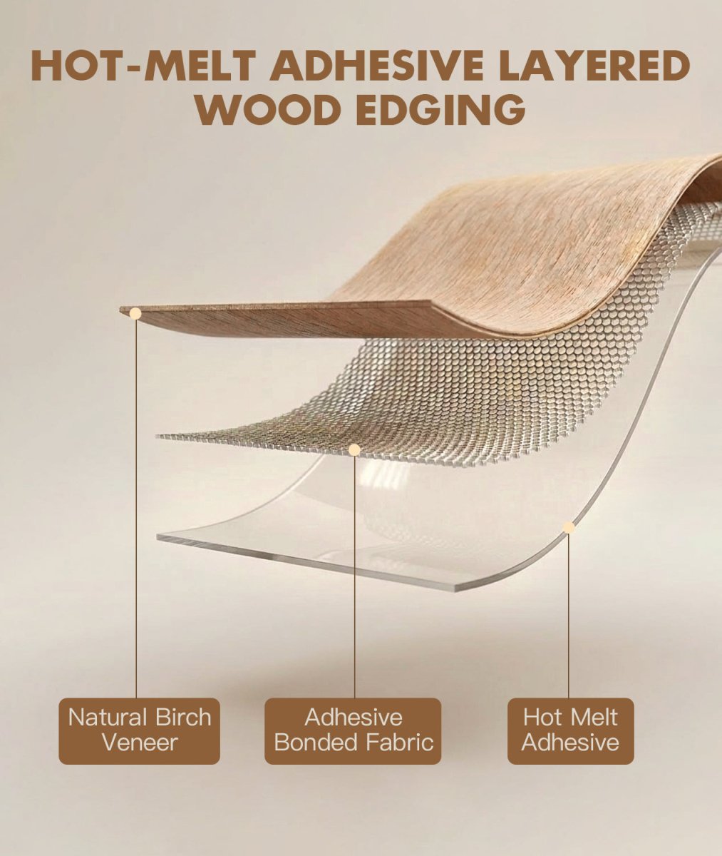 Natural Birch Edge Banding – Real Wood Veneer for MDF & Plywood (CT11001V) - CT Edge Band Supply, Inc