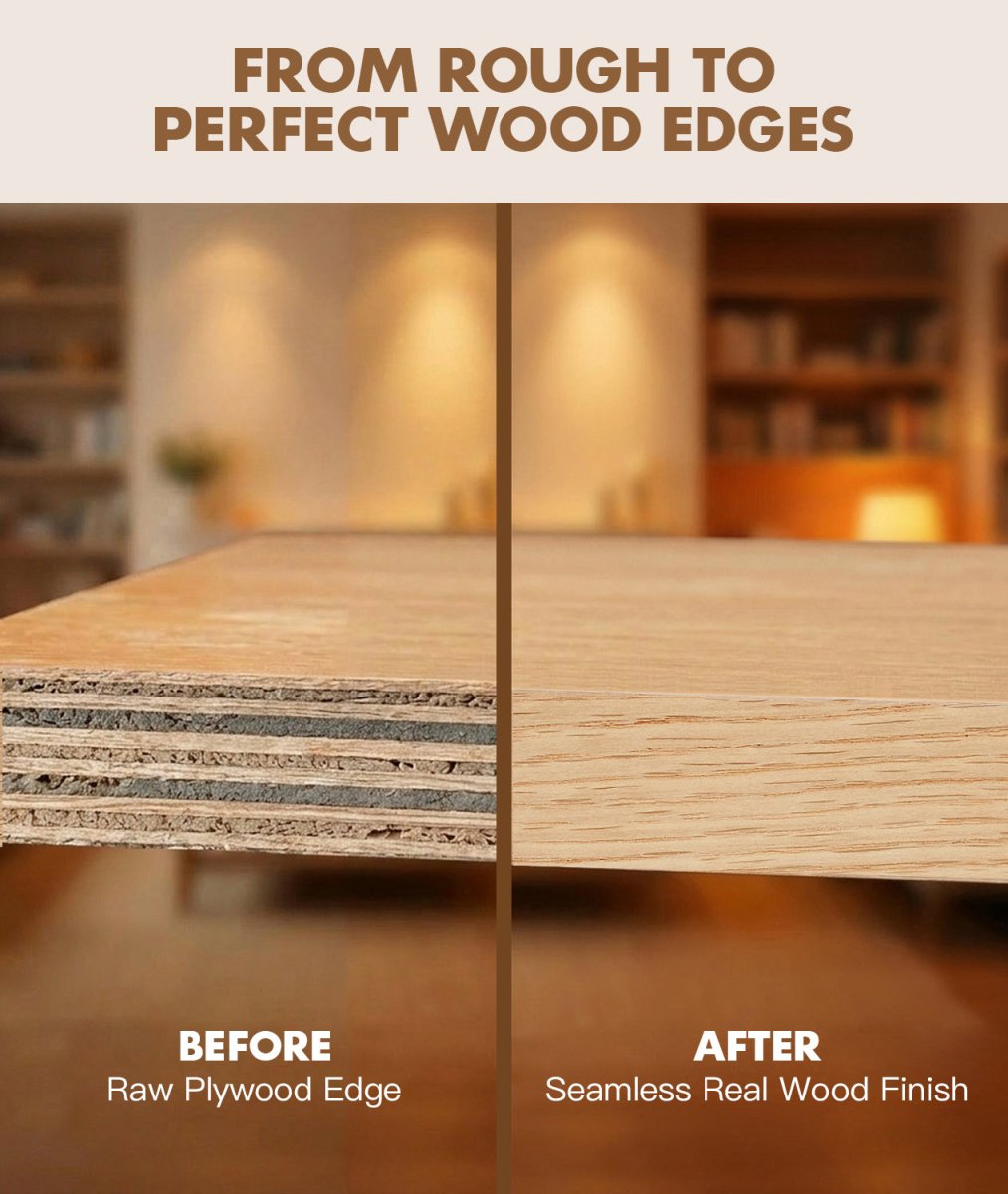 Red Oak Edge Banding – Real Wood Veneer for MDF & Plywood (CT11003V) - CT Edge Band Supply, Inc